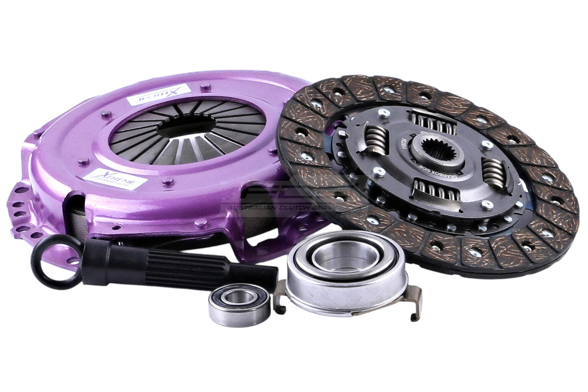 Xtreme Heavy Duty Sprung Organic Clutch Kit Ford Laser KA-KE/Mazda 323 BD, BF 1.5L/1.6L KFD19005-1A
