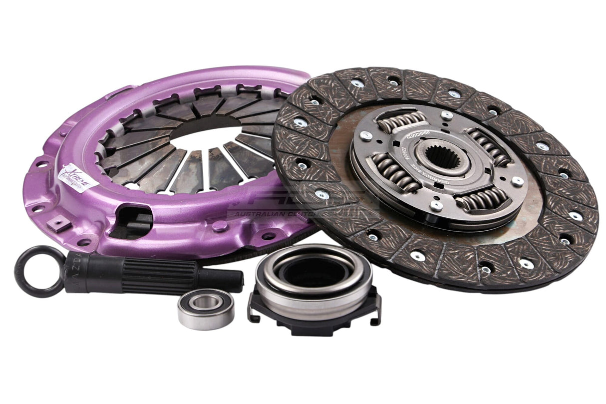 Xtreme Heavy Duty Sprung Organic Clutch Kit Ford Laser TX3 KF, KH/Mazda 323 BG BPZE 1.8L 88-94 KFD22005-1A