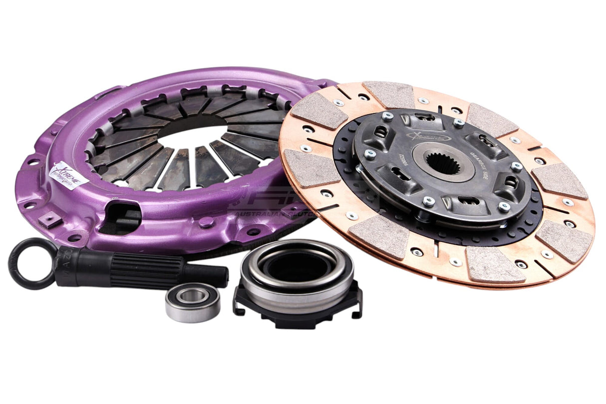 Xtreme Heavy Duty Cushioned Ceramic Clutch Kit Ford Laser TX3 KF, KH/Mazda 323 BG BPZE 1.8L 88-94 KFD22005-1C