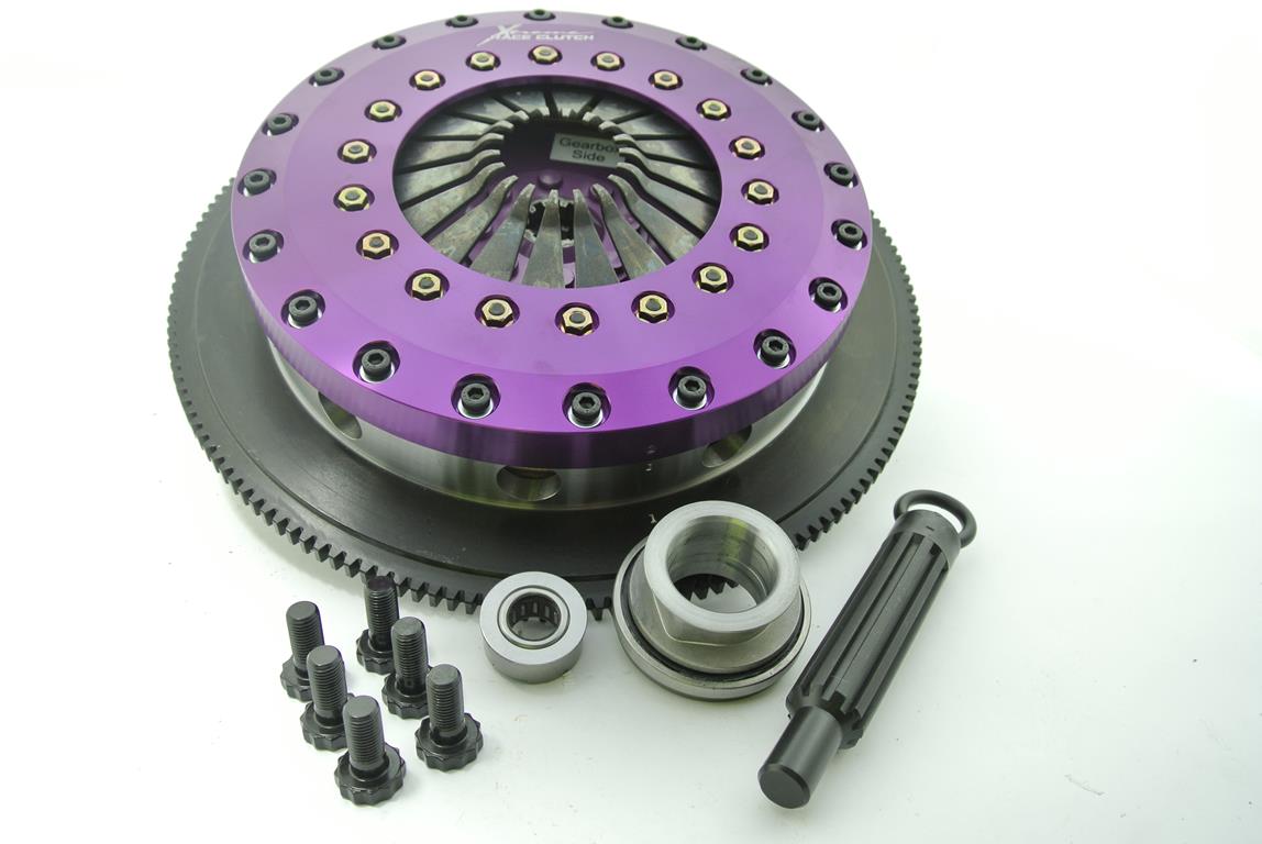Xtreme 230mm Twin Plate Solid Organic Clutch Kit incl. Flywheel