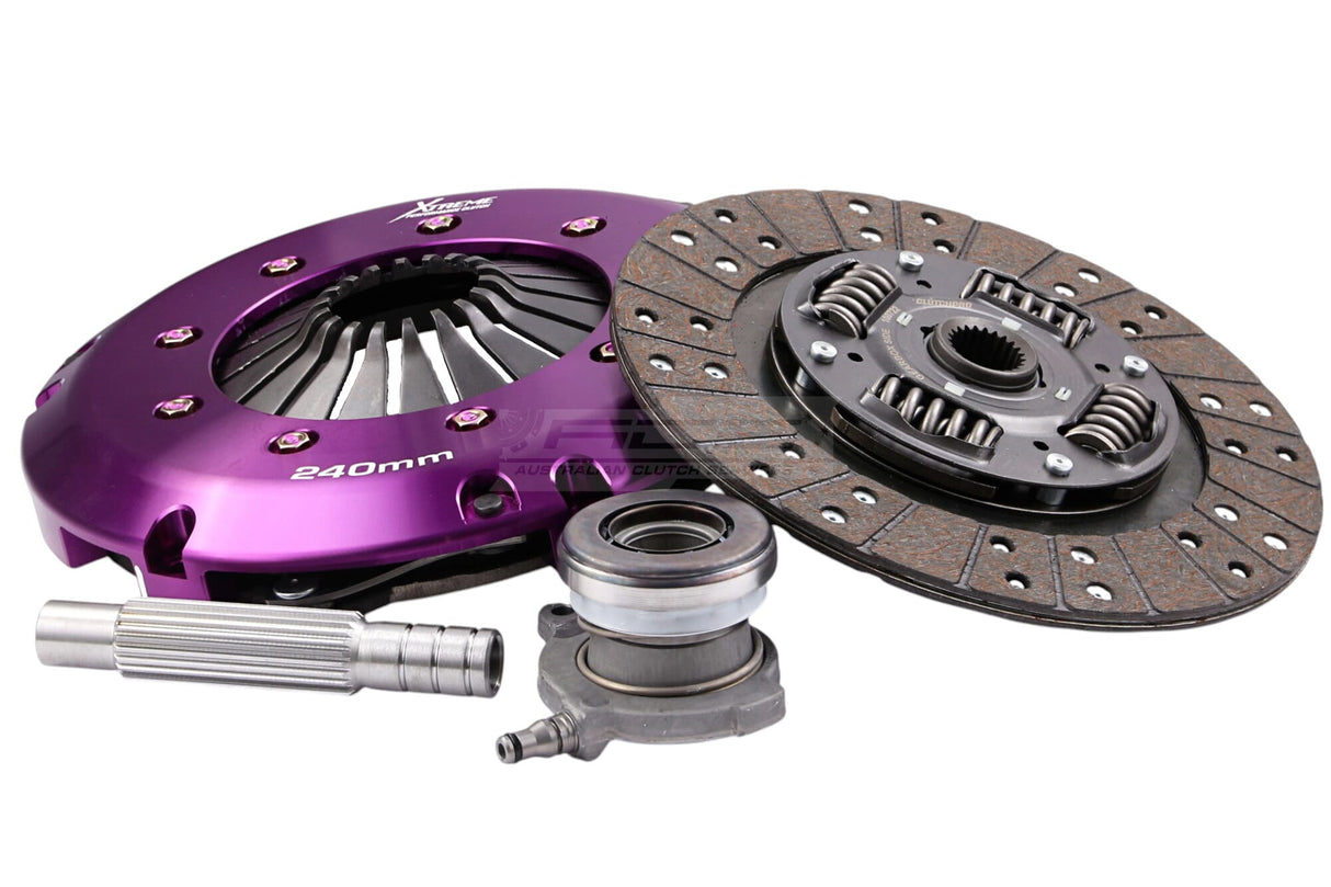 Xtreme Heavy Duty Sprung Organic Clutch Kit incl. CSC Ford Focus RS LV/XR5 Turbo LS, LT 2.5L KFD24437-1A