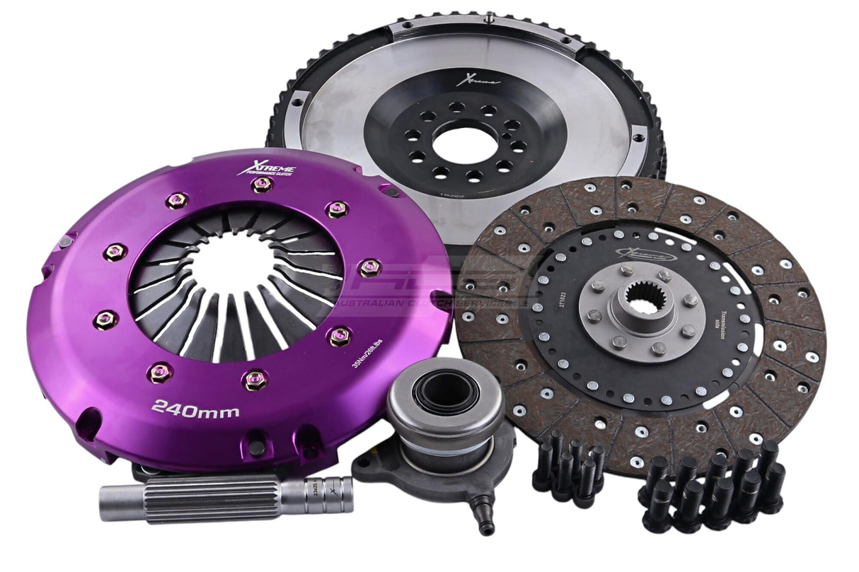 Xtreme Performance Solid Organic Clutch Kit incl. SMF & CSC Volvo C70, S60 P2 B5234T3 2.3L/B5244T3 2.4L 98-04 KFD24638-1G