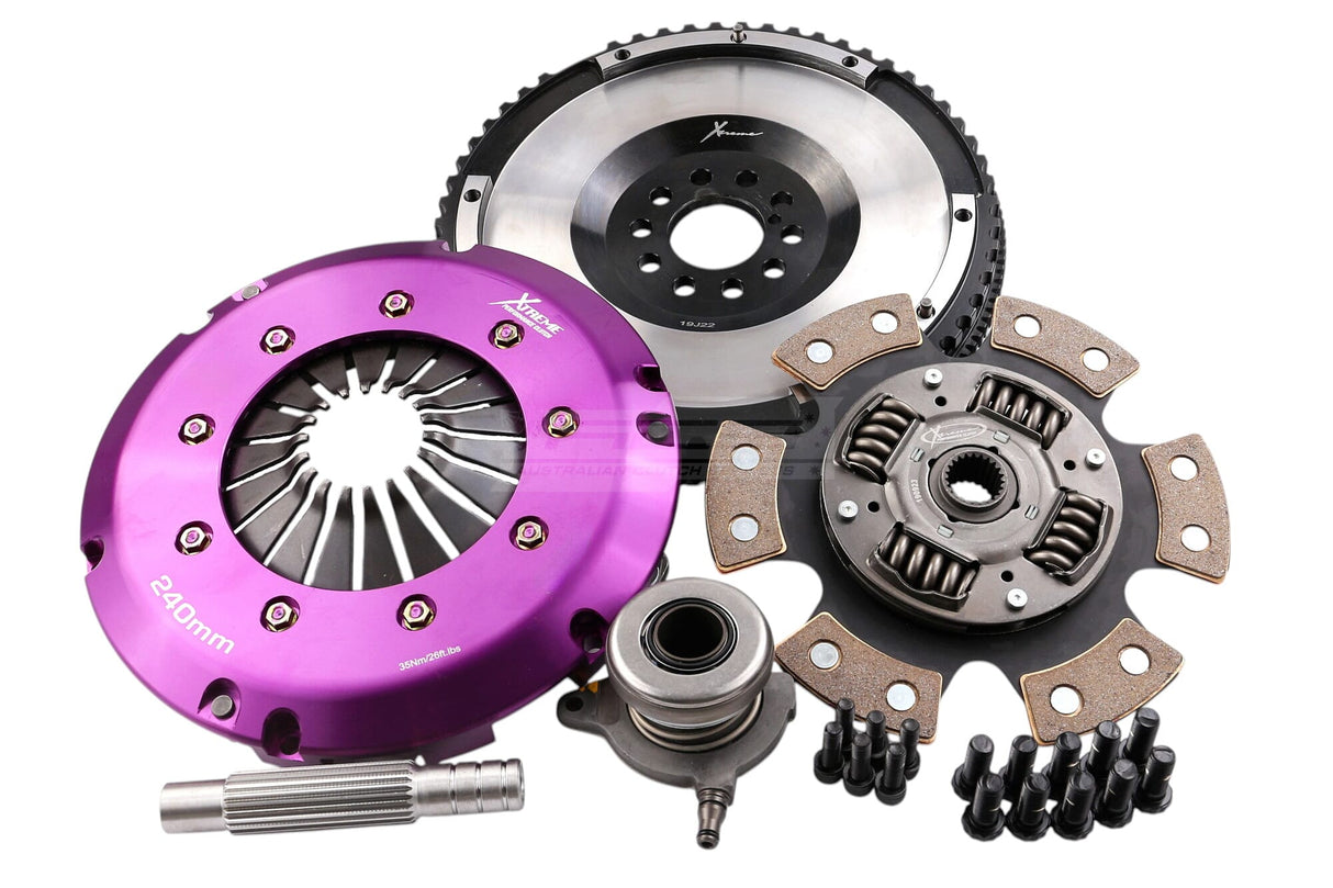 Xtreme Performance Race Sprung Ceramic Clutch Kit incl. SMF & CSC Volvo C70, S60 P2 B5234T3 2.3L/B5244T3 2.4L 98-04 KFD24638-1R