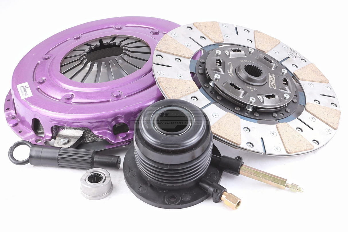 Xtreme Heavy Duty Cushioned Ceramic Clutch Kit incl. CSC Ford Falcon BA, BF Barra 4.0L 02-08 KFD26490-1C