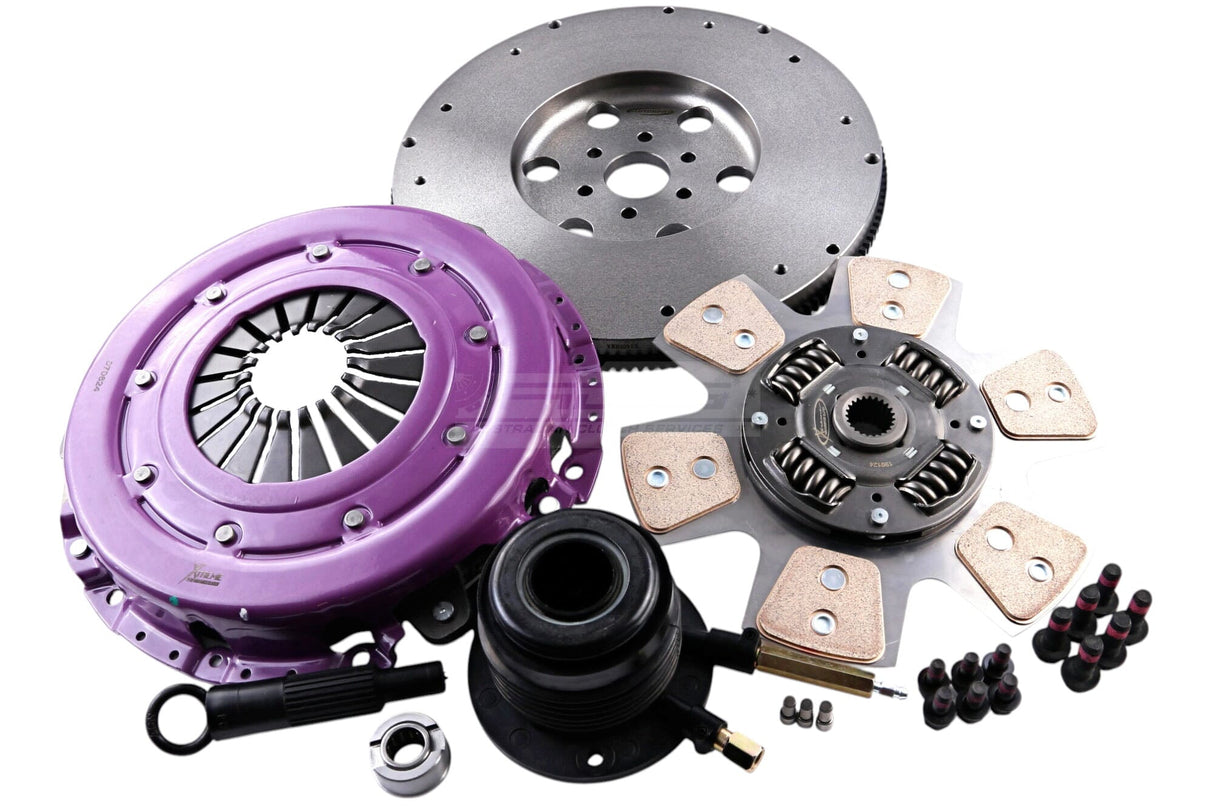 Xtreme Performance Sprung Ceramic Clutch Kit incl. Flywheel & CSC Ford Falcon BA/BF 4.0L Barra KFD26690-1B