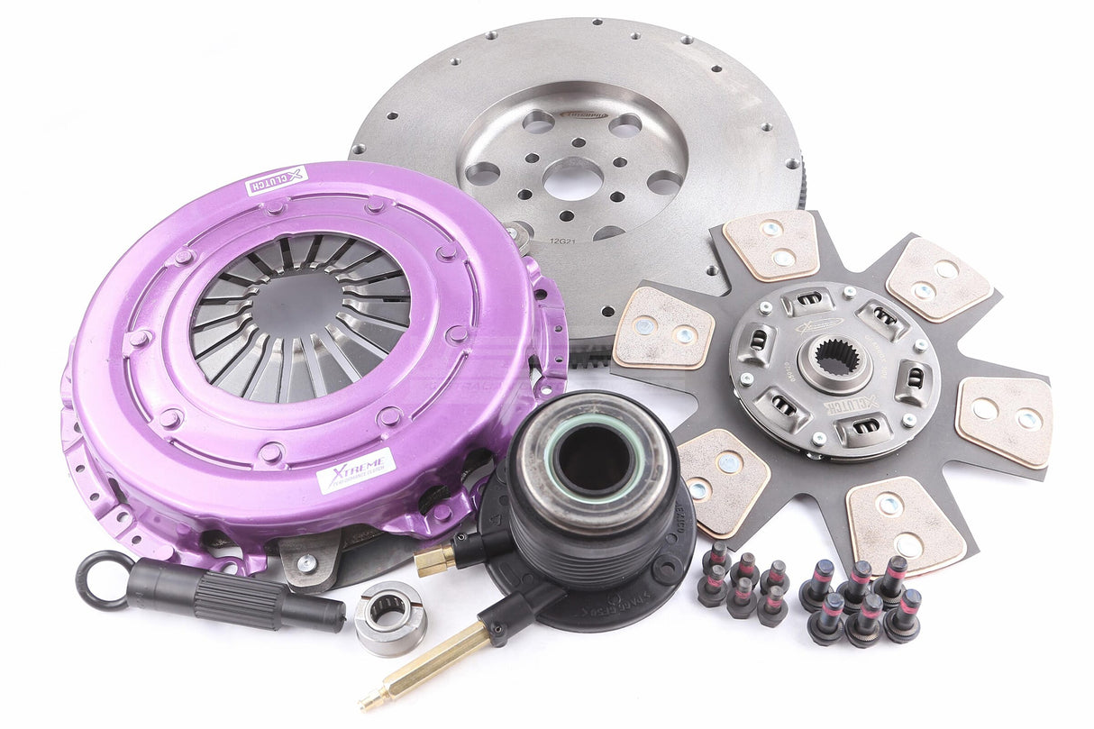 Xtreme Performance Sprung Ceramic Clutch Kit incl. Flywheel & CSC Ford Falcon XR6T BA, BF/XR6, G6E FG 9 (6MT) KFD27698-1B