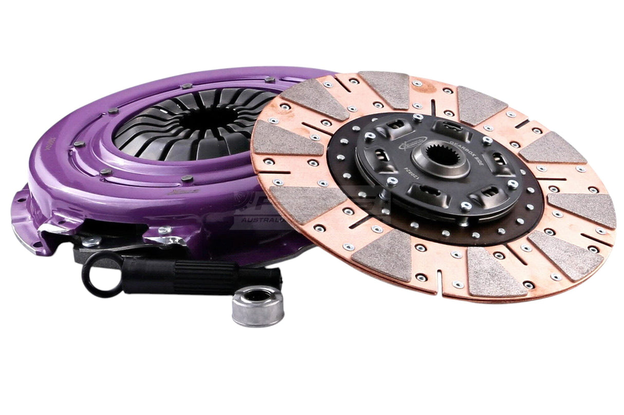Xtreme Heavy Duty Cushioned Ceramic Clutch Kit Ford Falcon XR6/XR6 Turbo Barra BA/BF/FG/FGX 4.0L 02-16 (280mm Upgrade) KFD28080-1C