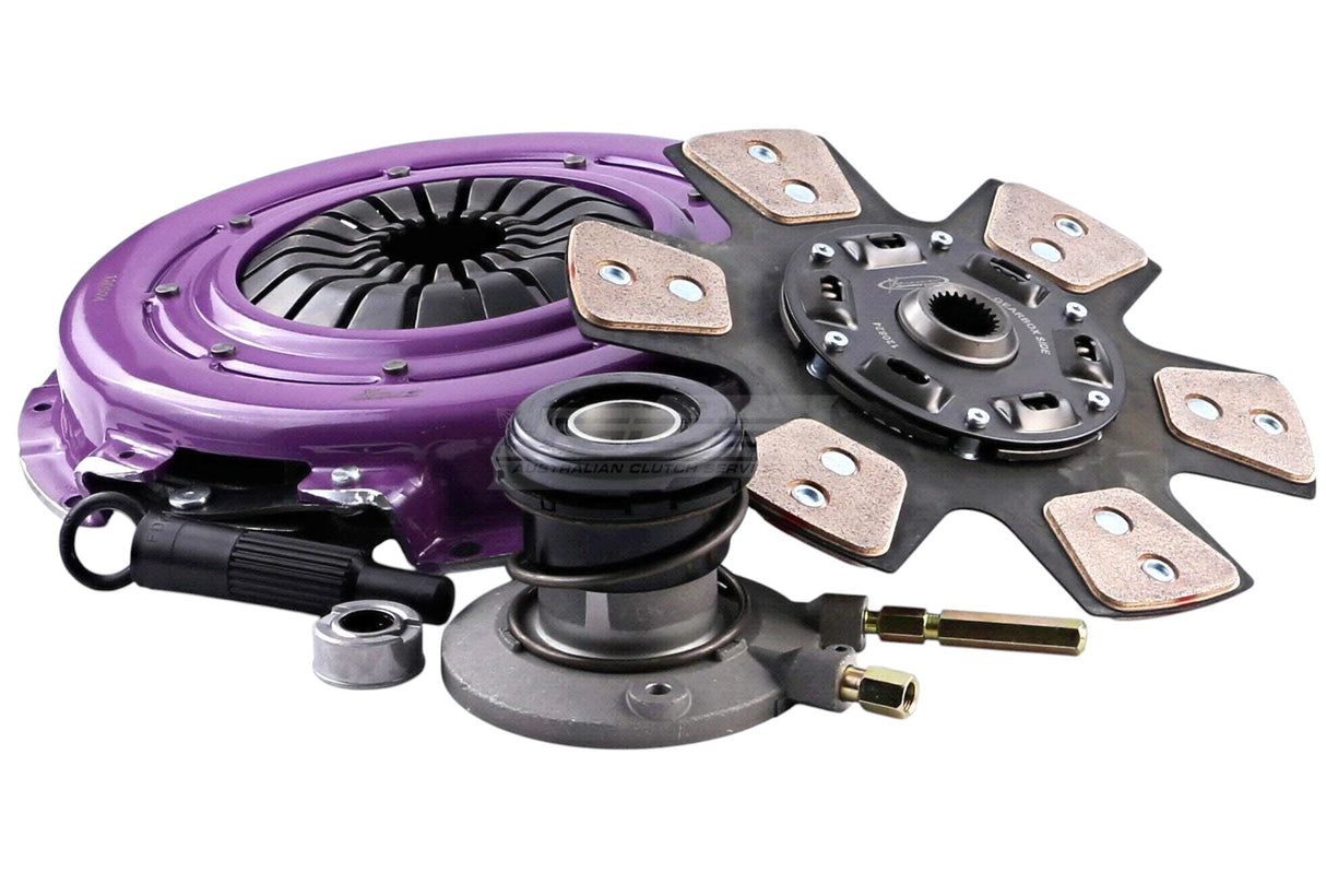 Xtreme Performance Sprung Ceramic Clutch Kit incl. CSC Ford Falcon XR6/XR6 Turbo Barra BA/BF/FG/FGX 4.0L 02-16 (280mm Upgrade) KFD28480-1B
