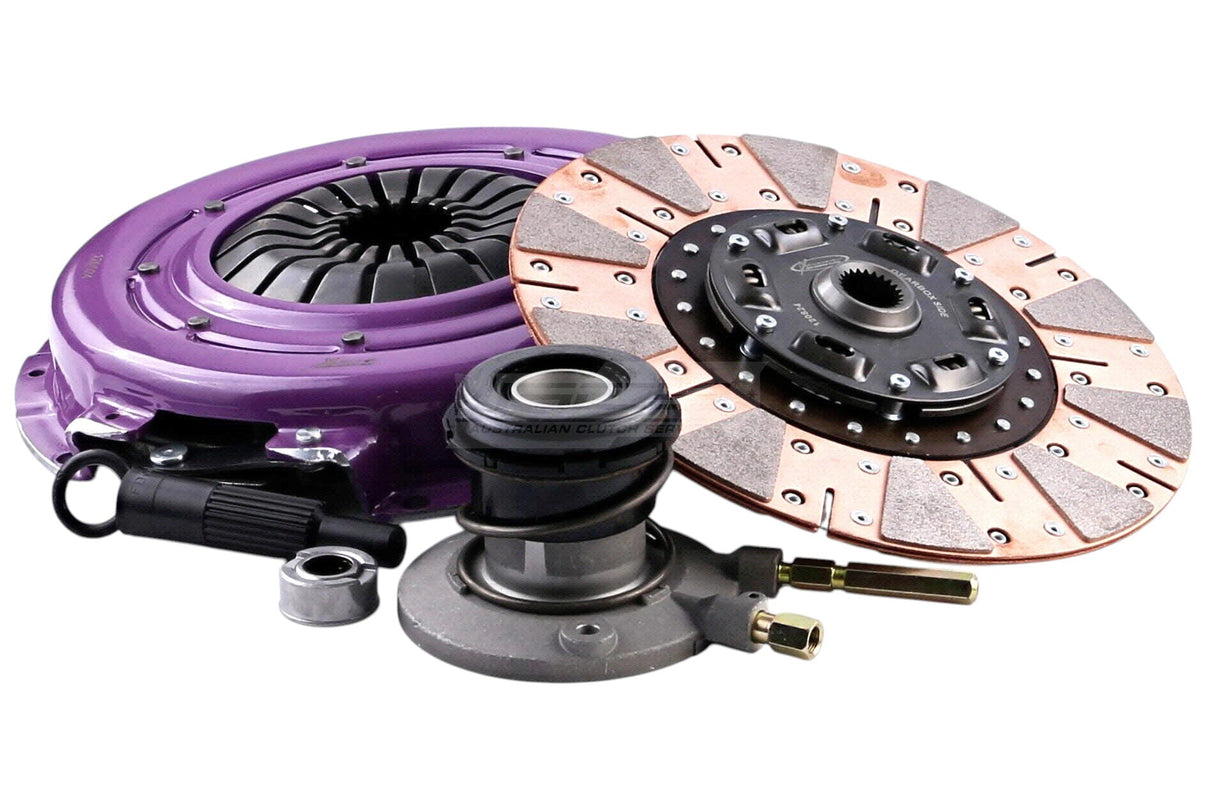 Xtreme Heavy Duty Cushioned Ceramic Clutch Kit incl. CSC Ford Falcon XR6/XR6 Turbo Barra BA/BF/FG/FGX 4.0L 02-16 (280mm Upgrade) KFD28480-1C