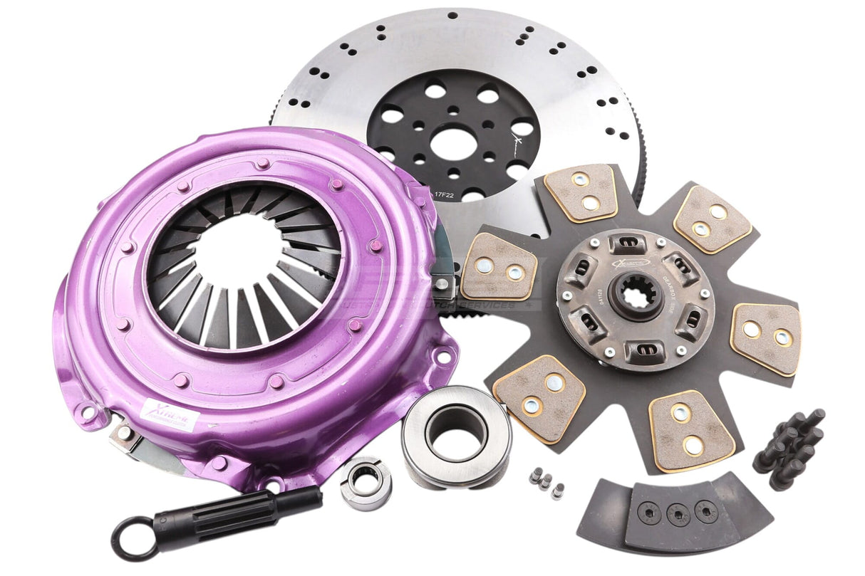 Xtreme Performance Sprung Ceramic Clutch Kit incl. Flywheel Ford Bronco/F-100, F-250 302/351 Cleveland 73-85 KFD28502-1B