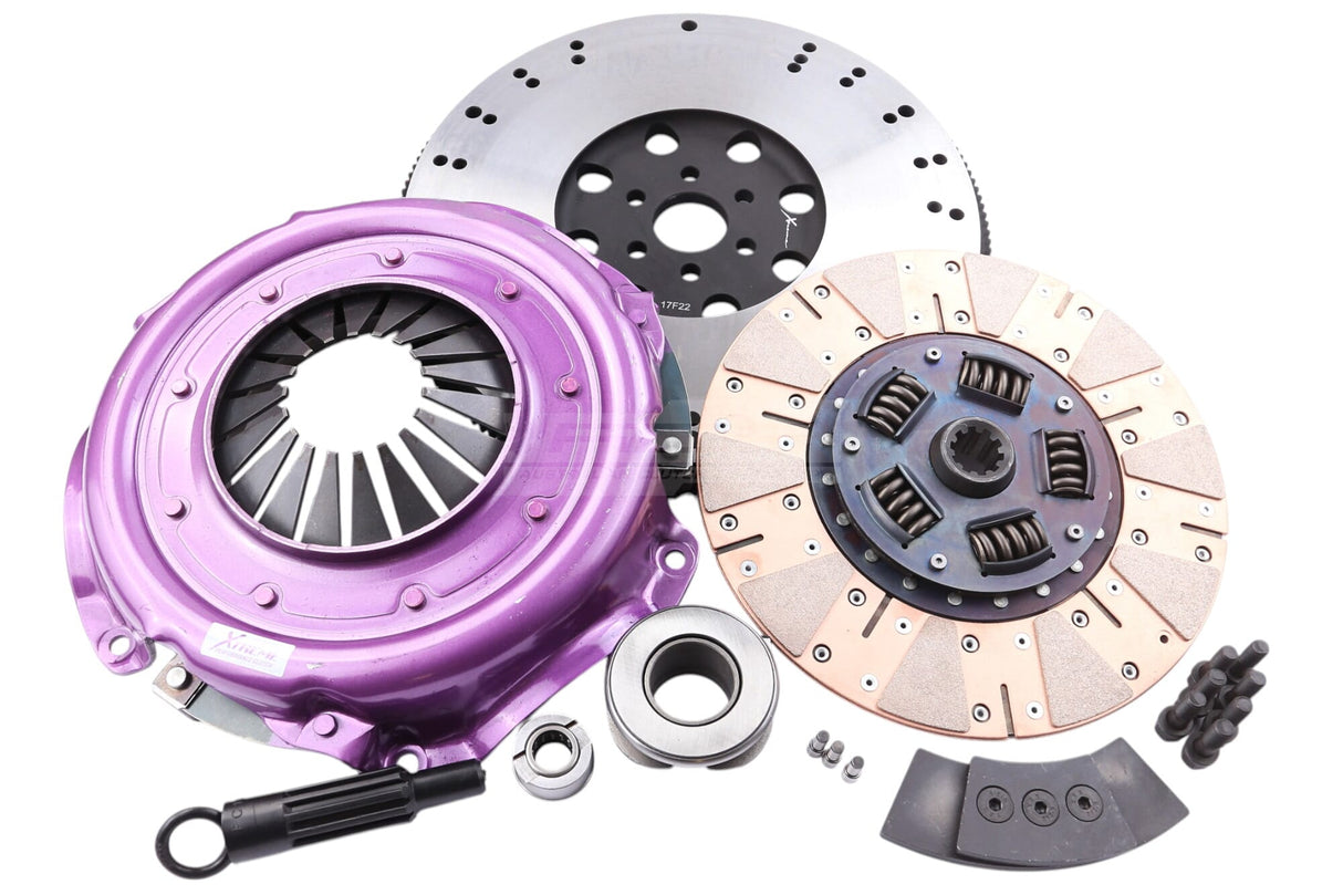 Xtreme Extra Heavy Duty Cushioned Ceramic Clutch Kit incl. Flywheel Ford Bronco/F-100, F-250 302/351 Cleveland 73-85 KFD28502-1CX