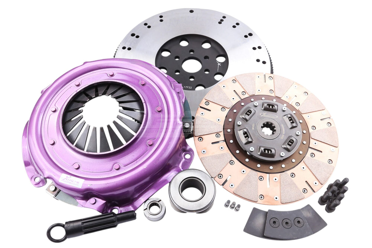 Xtreme Race Sprung Ceramic/Kevlar Clutch Kit incl. Flywheel Ford Bronco/F-100, F-250 302/351 Cleveland 73-85 KFD28502-1M