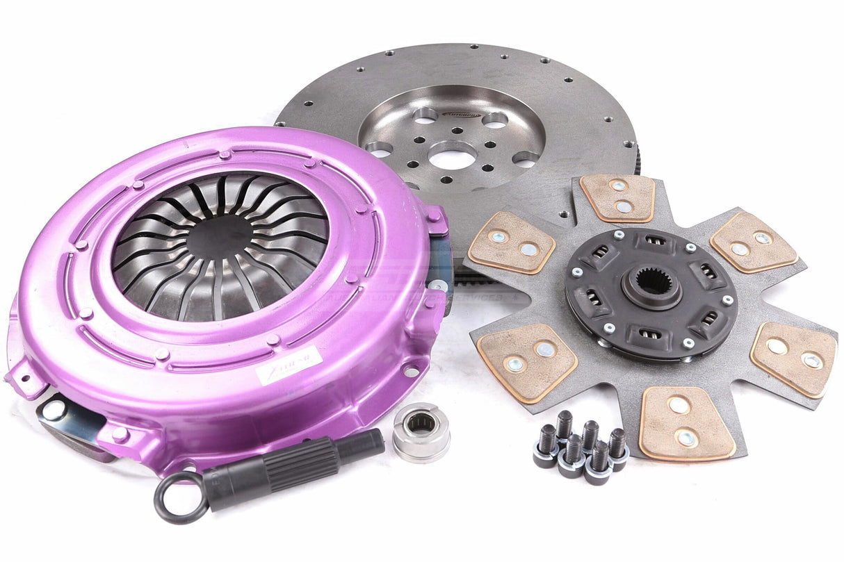 Xtreme Performance Sprung Ceramic Clutch Kit incl. SMF Ford Falcon XR6/XR6 Turbo Barra BA/BF/FG/FGX 4.0L 02-16 (280mm Upgrade) KFD28580-1B