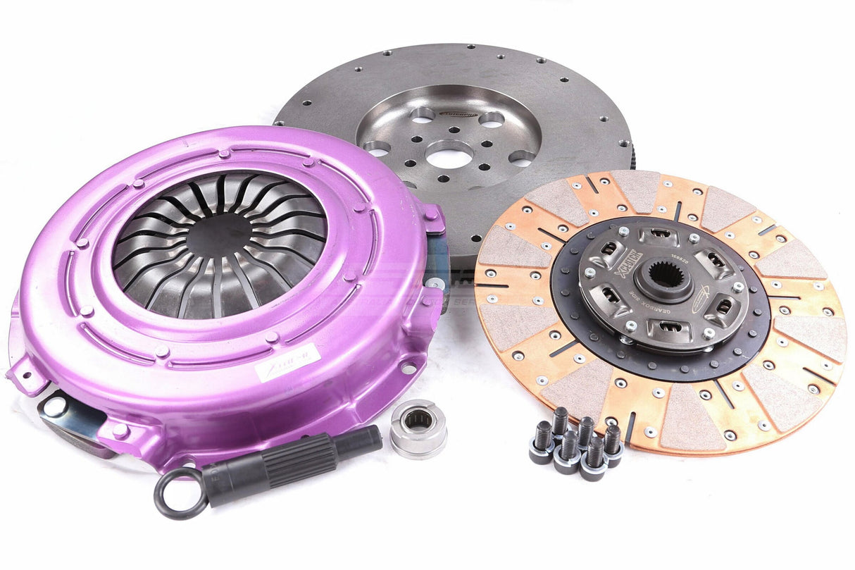 Xtreme Heavy Duty Cushioned Ceramic Clutch Kit incl. SMF Ford Falcon XR6/XR6 Turbo Barra BA/BF/FG/FGX 4.0L 02-16 (280mm Upgrade) KFD28580-1C