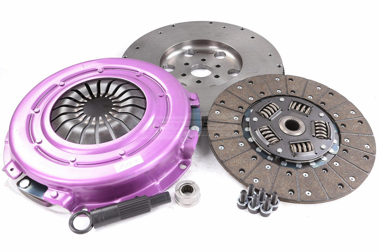 Xtreme Extra Heavy Duty Sprung Organic Steel Backed Clutch Kit incl. Flywheel Ford Falcon XR6/XR6 Turbo Barra BA/BF/FG/FGX 4.0L 02-16 (280mm Upgrade) KFD28580-1T