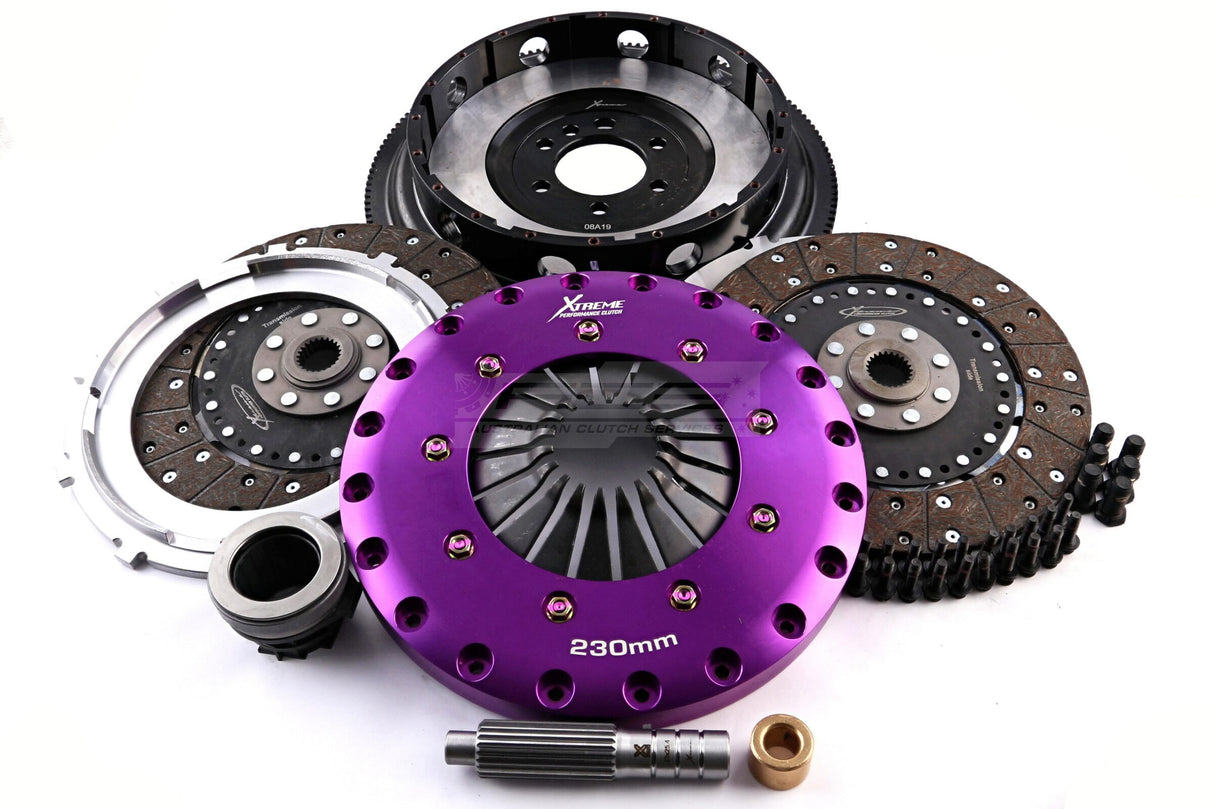 Xtreme 230mm Twin Plate Solid Organic Clutch Kit Holden/HSV Commodore VS, VT 307 5.0L 95-00 KGM23589-2G