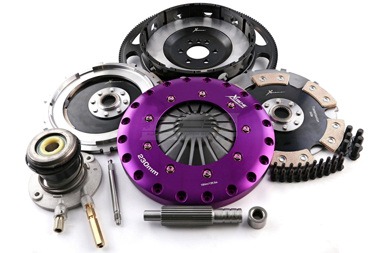 Xtreme 230mm Twin Plate Solid Ceramic Clutch Kit incl. Flywheel & CSC