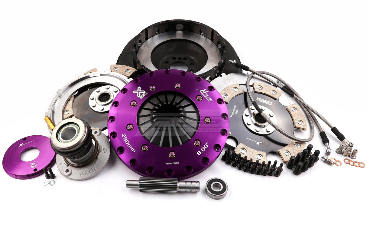 Xtreme 230mm Twin Plate Solid Ceramic Clutch Kit incl. SMF & CSC HSV Clubsport, Maloo, GTS VF 6.2L LSA Supercharged KGM23633-2E