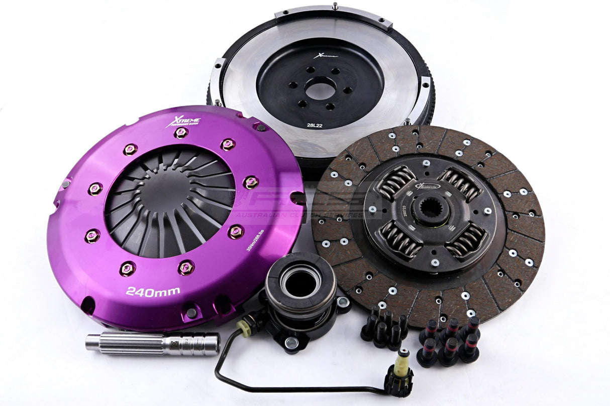 Xtreme Heavy Duty Sprung Organic Clutch Kit incl. SMF & CSC