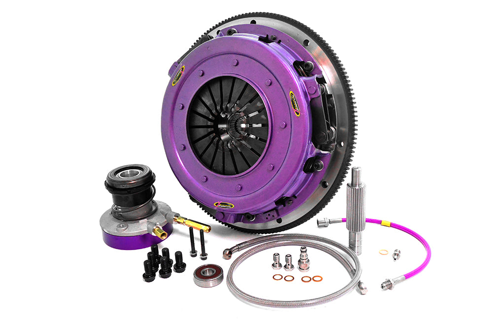 Xtreme 270mm Twin Plate Solid Organic Clutch Kit incl. Flywheel & CSC