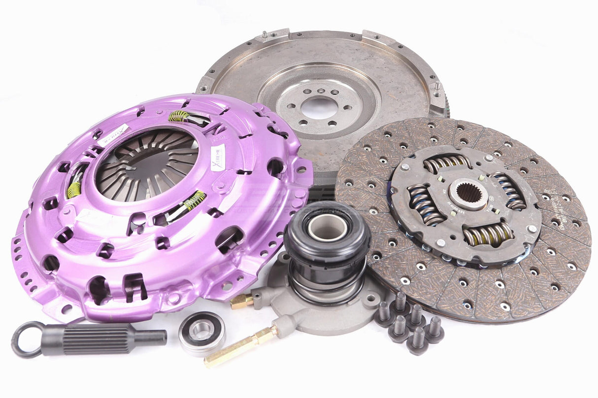 Xtreme Heavy Duty Sprung Organic Clutch Kit incl. Flywheel & CSC