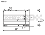 Koyorad Aluminium Racing Radiator