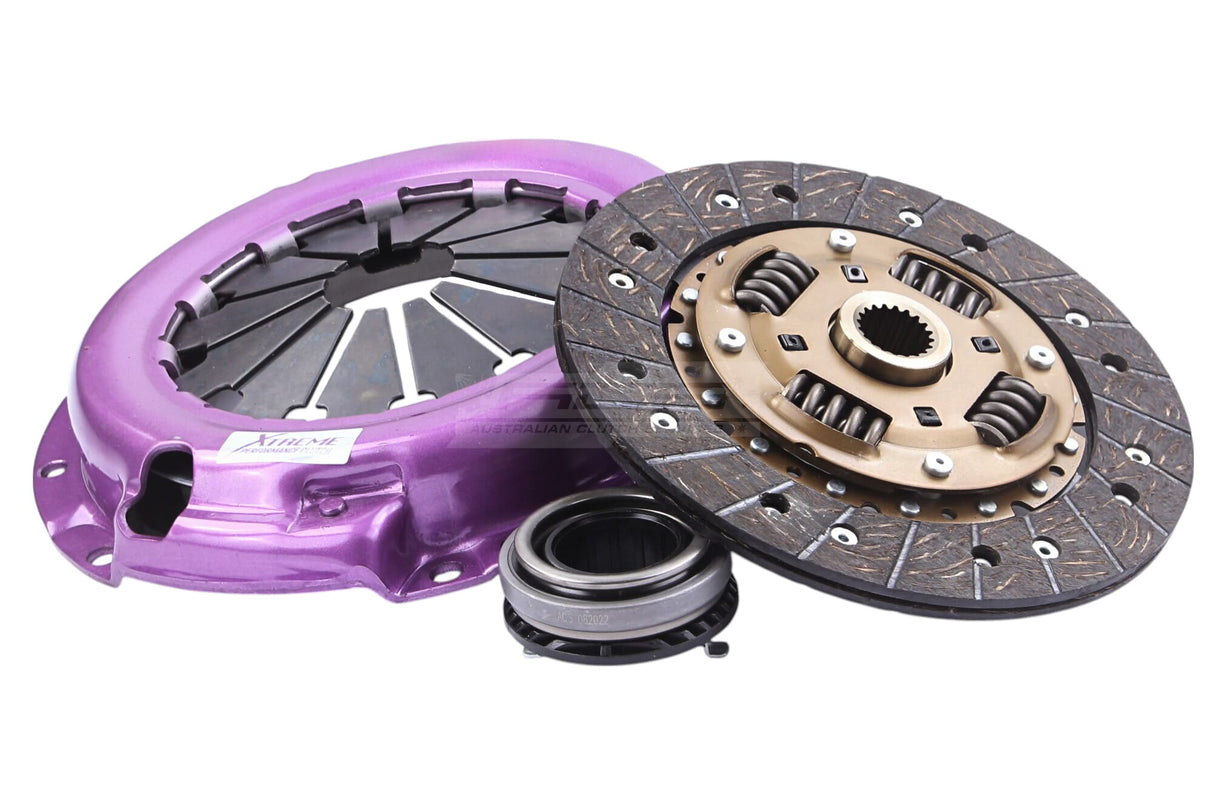 Xtreme Heavy Duty Sprung Organic Clutch Kit Hyundai Accent G4EA/G4EH 1.3L 94-02 KHD19005-1A