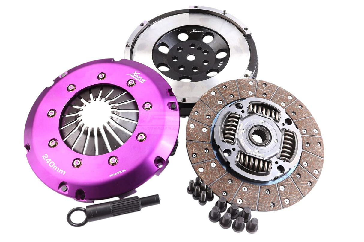 Xtreme Heavy Duty Sprung Organic Clutch Kit incl. SMF Hyundai i30 N Pde Hatch/Fastback G4KH 2.0L 18+ KHD24531-1A