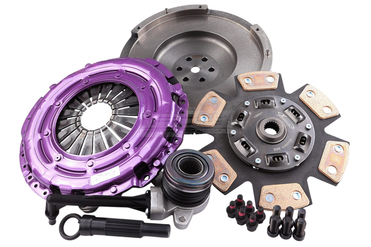Xtreme Performance Sprung Ceramic Clutch Kit incl. SMF & CSC Hyundai Elantra SR Turbo/I30 SR, N-Line/Veloster Turbo JS/Kia Cerato, Ceed GT 1.6T KHD24624-1B