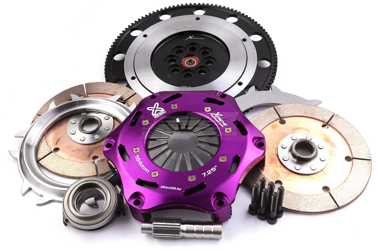 Xtreme 184mm Twin Plate Solid Ceramic Clutch Kit