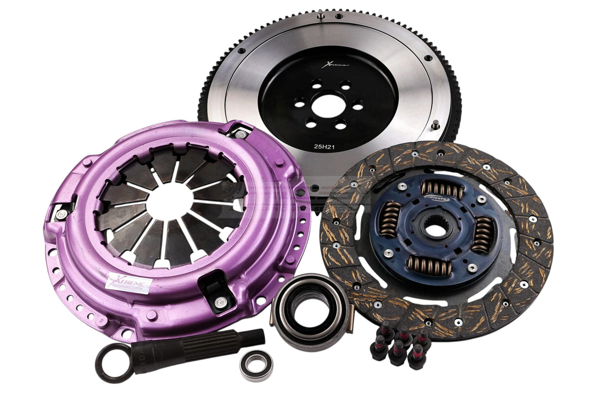 Xtreme Heavy Duty Sprung Organic Clutch Kit incl. Flywheel Honda Jazz GD L13 1.3L/L15 1.5L 02-08 KHN21506-1A