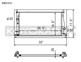 Koyorad Aluminium Racing Radiator