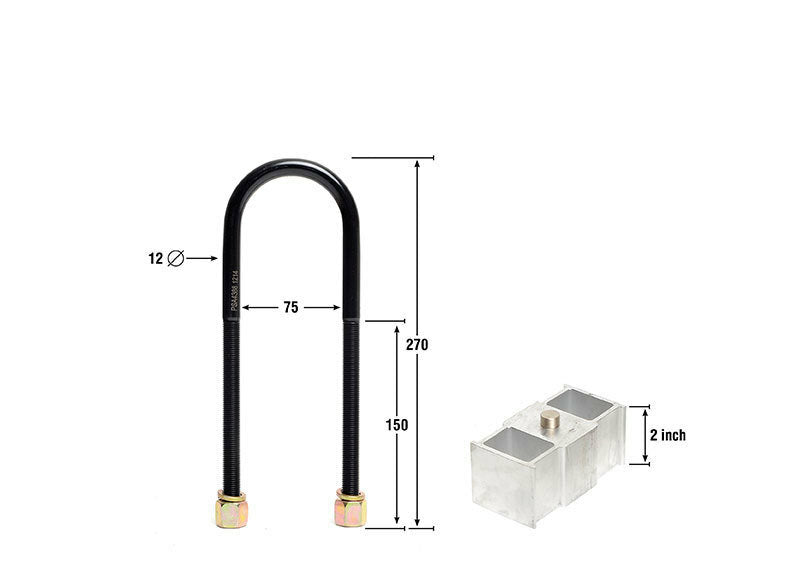 Whiteline Lowering Block Kit 2.0"