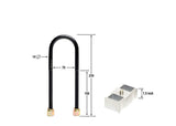 Whiteline Lowering Block Kit 1.5" - Ford Falcon AU, BA, BF, FG, FGX