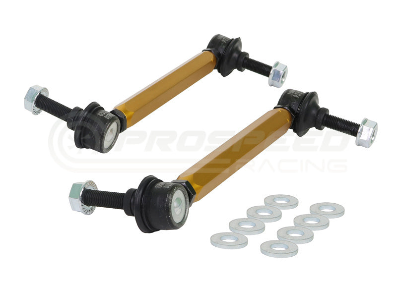Whiteline Sway Bar Link 10mm Ball Stud, 230-255mm Length - Universal KLC140-235 | Pro Speed Racing