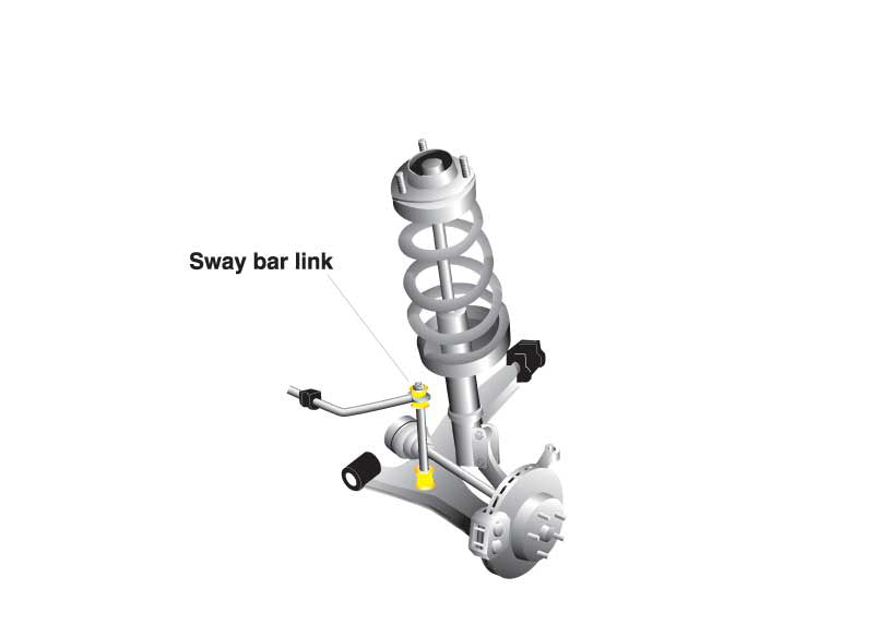 Whiteline Sway Bar Link 12mm Ball Stud, 190-215mm Length