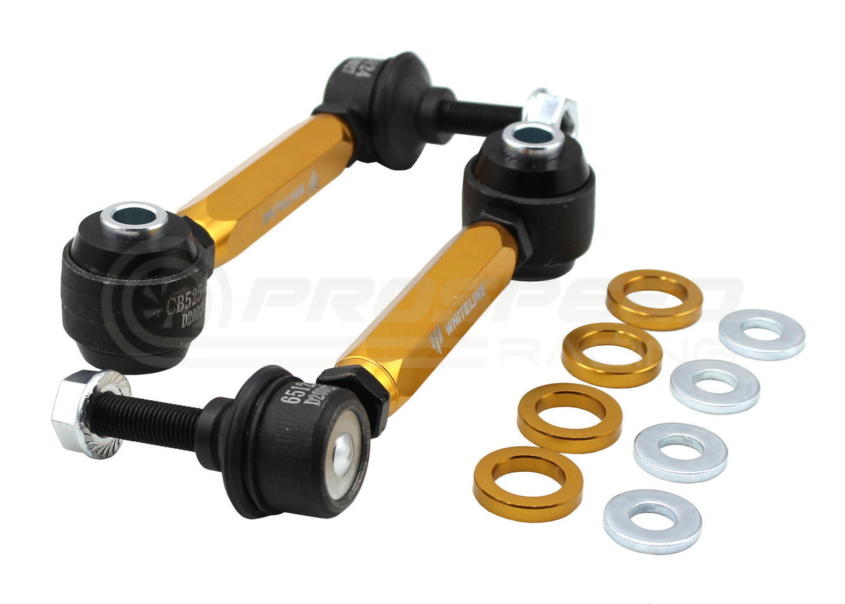 Whiteline Rear Sway Bar End Link Kit - BMW M2 F87/M3 F80/M4 F82,F83 KLC233 | Pro Speed Racing