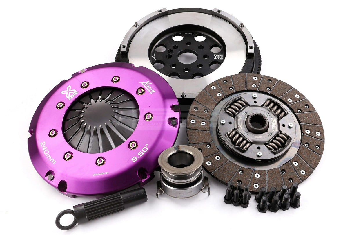 Xtreme Heavy Duty Sprung Organic Clutch Kit incl. Flywheel