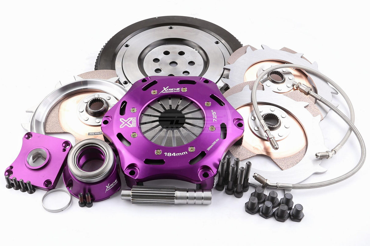 Xtreme 184mm Triple Plate Solid Ceramic Clutch Kit incl. Flywheel & CSC