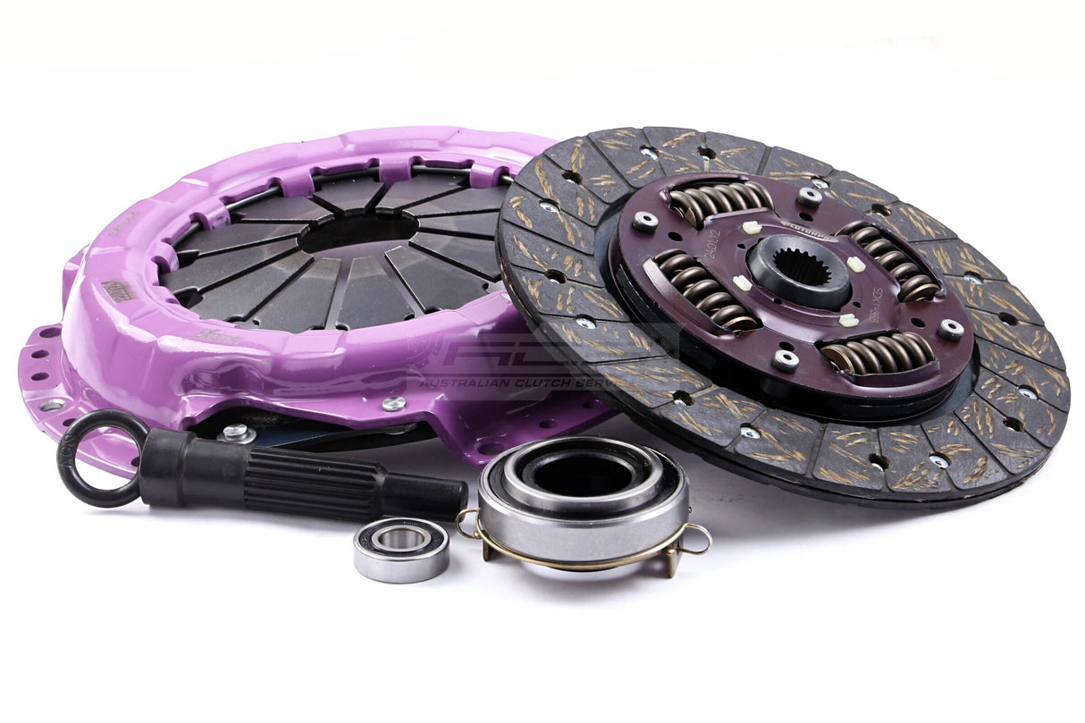 Xtreme Heavy Duty Sprung Organic Clutch Kit Mitsubishi Lancer CG, CH 4G94 2.0L 02-06 KMI22014-1A