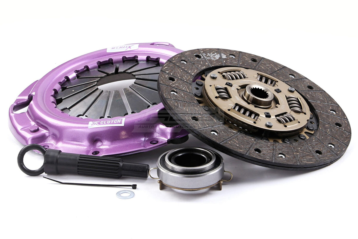 Xtreme Heavy Duty Sprung Organic Clutch Kit Mitsubishi Lancer GSR CC 4G93T 1.8L 92-96 KMI23020-1A