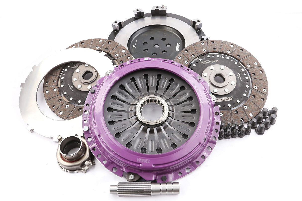Xtreme 230mm Twin Plate Solid Organic Clutch Kit incl. Flywheel