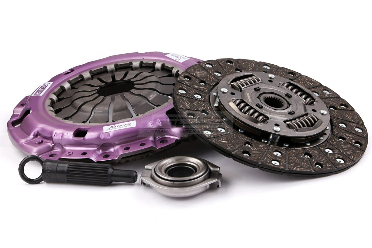 Xtreme Heavy Duty Sprung Organic Clutch Kit Mitsubishi GTO/3000GT 6G72T 3.0L 91-01 KMI25003-1A