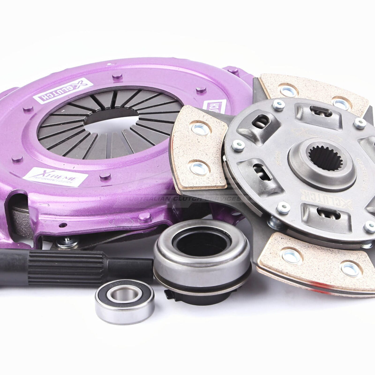 Xtreme Performance Sprung Ceramic Clutch Kit Mazda 121 DW 1.3L/1.5L 96 ...