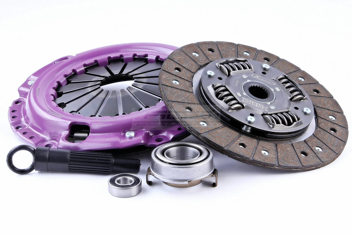 Xtreme Extra Heavy Duty Sprung Organic Steel Backed Clutch Kit Mazda MX-5 NB 1.8L incl. SP/SE 98-05 KMZ22015-1T