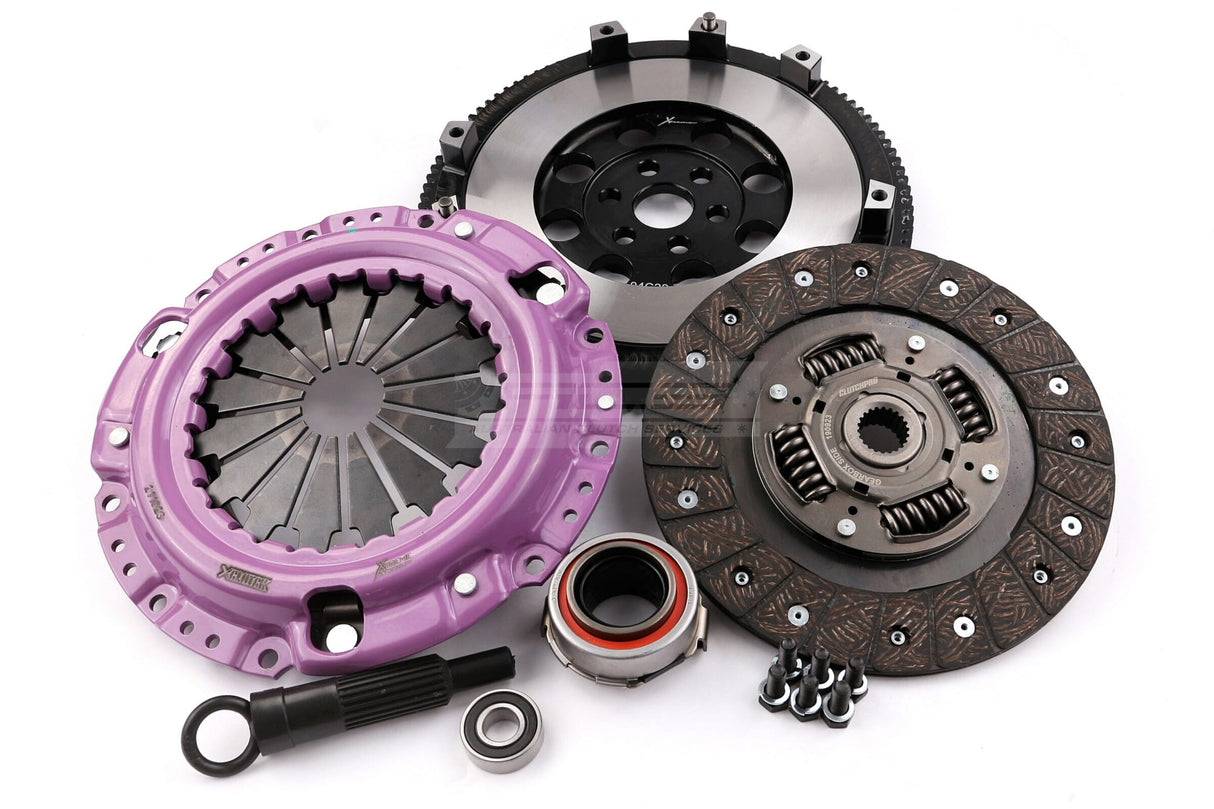 Xtreme Heavy Duty Sprung Organic Clutch Kit incl. Flywheel Mazda MX-5 NA, B6ZE 1.6L/BPZE 1.8L 89-93 KMZ22506-1A