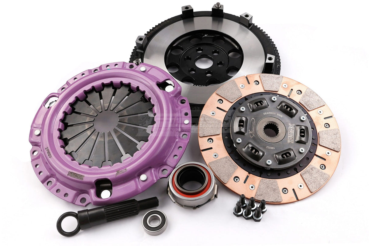 Xtreme Heavy Duty Cushioned Ceramic Clutch Kit incl. Flywheel Mazda MX-5 NA, B6ZE 1.6L/BPZE 1.8L 89-93 KMZ22506-1C