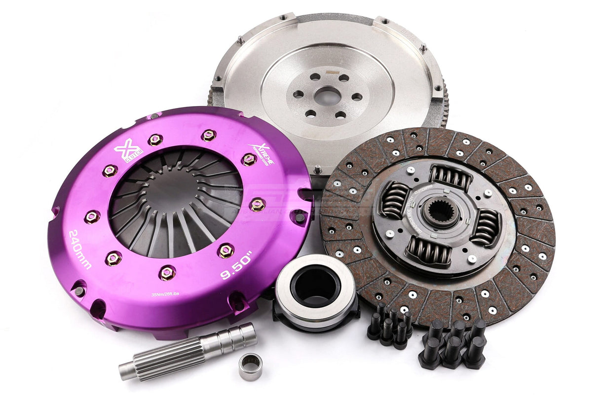 Xtreme Heavy Duty Sprung Organic Clutch Kit incl. SMF