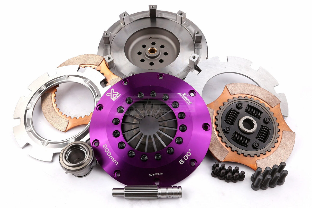 Xtreme 200mm Twin Plate Sprung Ceramic Clutch Kit incl. SMF