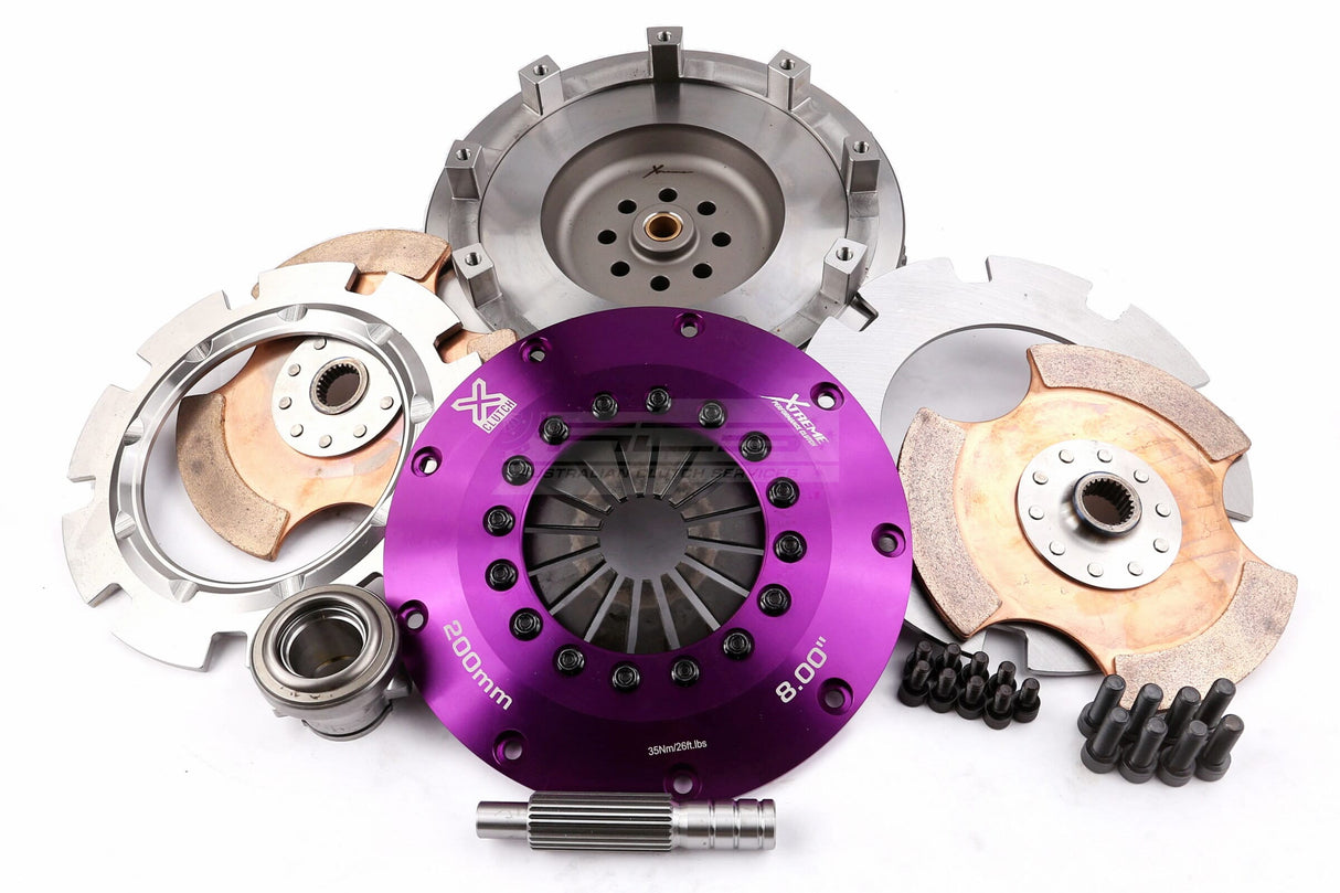 Xtreme 200mm Twin Plate Solid Ceramic Clutch Kit incl. SMF